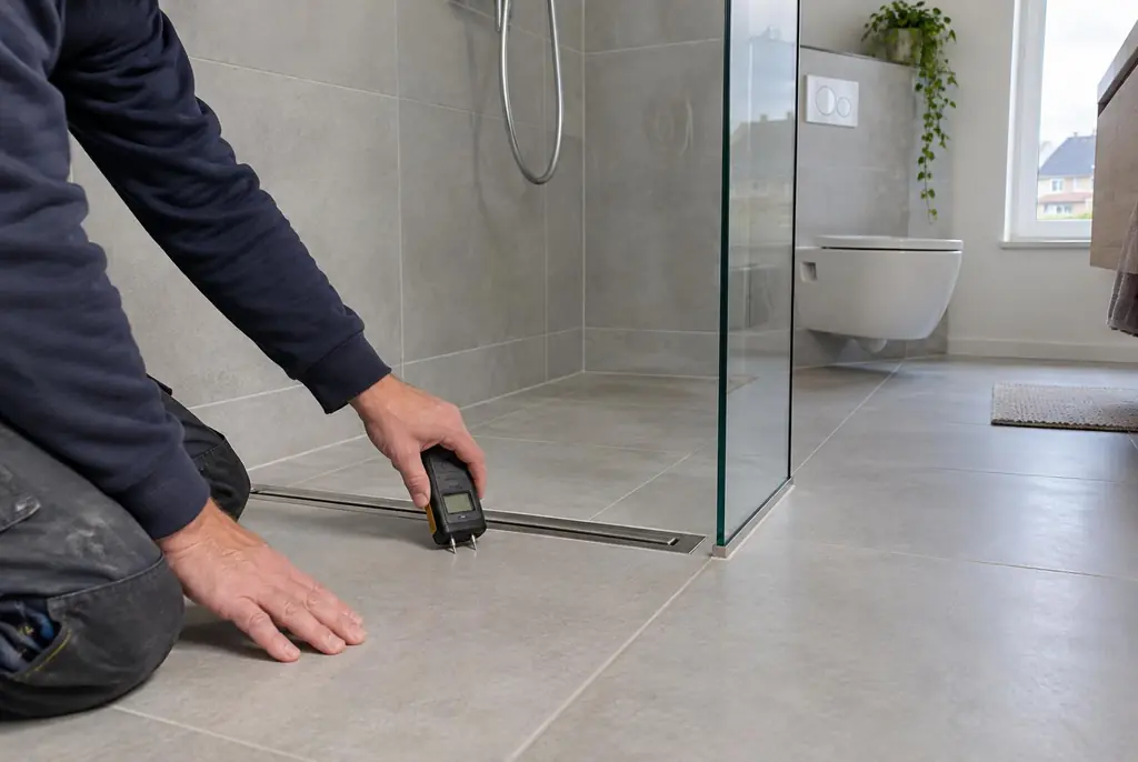 Lekdetectie Amerongen – badkamer in een nieuwbouwwoning